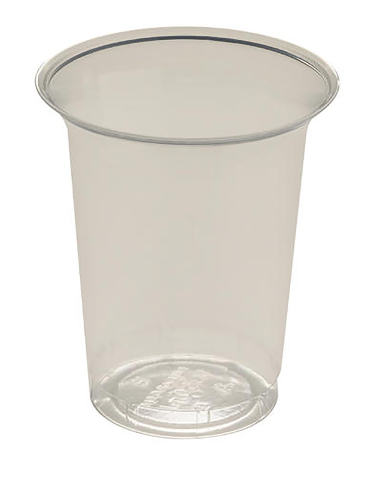 Cup Plastic Cold Clear 350ml Pk50