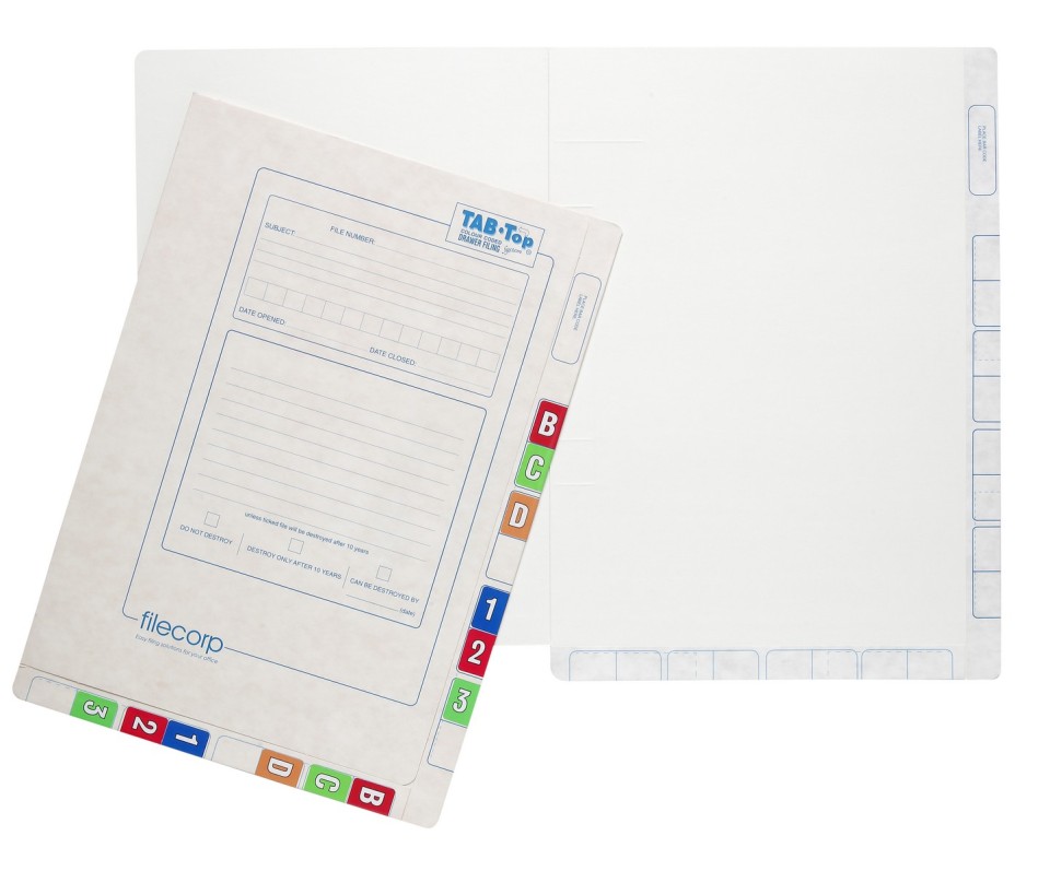 Filecorp Lateral File Expansion Tab Top Standard 2501 35mm