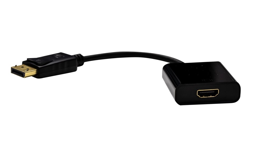 Dynamix Adapter Display Port To HDMI Black