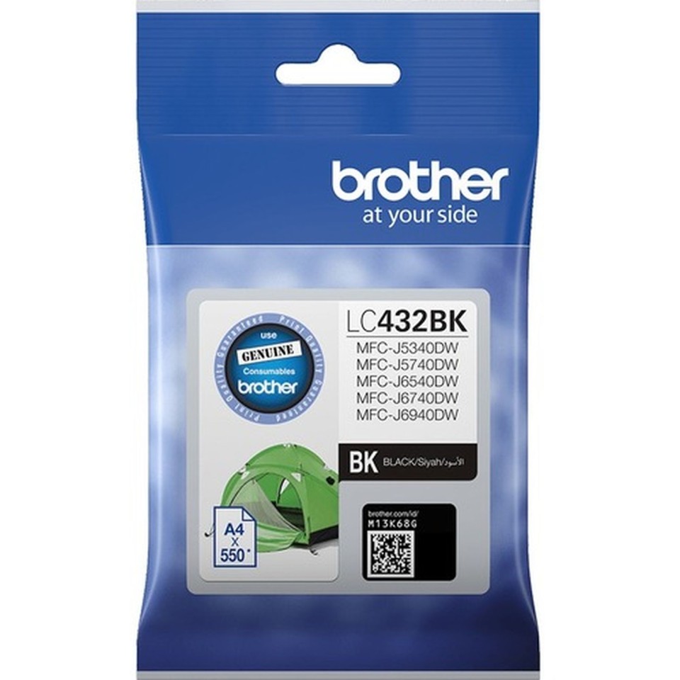 Brother Inkjet Ink Cartridge LC432 Black