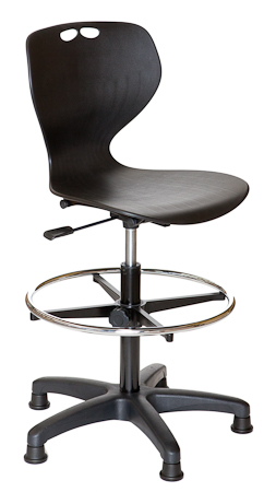 Seaquest Mata Architectural Chair Black