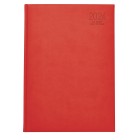 Ambassador 2024 Lexington Soft Touch Hardcover Diary A4 Day To Page Red image