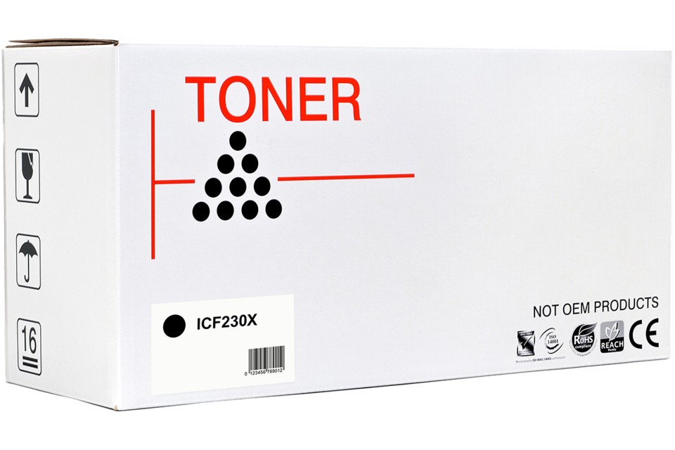 Icon Compatible HP Cf230x Black Toner Cartridge