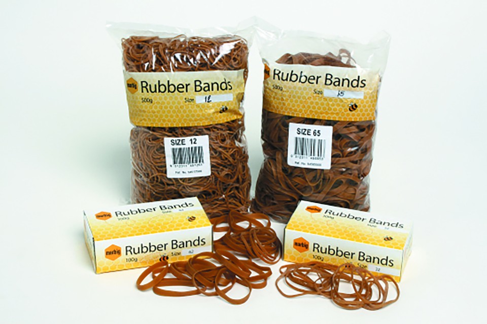 Marbig Rubber Bands No. 35 3 x 114mm Bag 500g