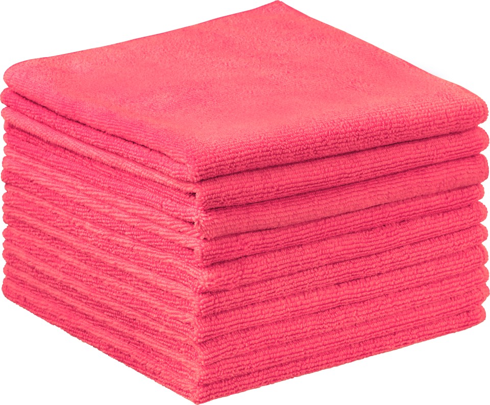 Filta Microfibre Cloth Pink Pack of 10
