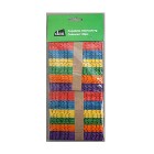 DAS Popsicle Sticks Interlocking Assorted Colours Pack 100 image