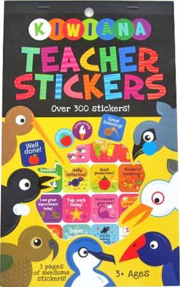Teacher Merit Stickers Kiwiana Pack 300