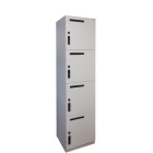 Europlan Personal Storage Unit With RFID System 450Wx1800Hmm White image