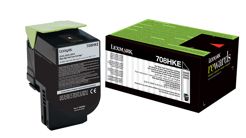 Lexmark Laser Toner Cartridge 708H Black