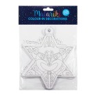 Matariki Colour In Stars 25cm Pack 36 image