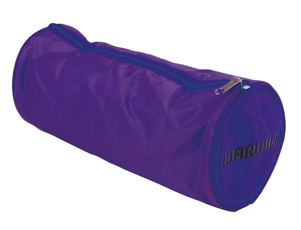 Warwick Pencil Case Barrel Large Fluoro Purple