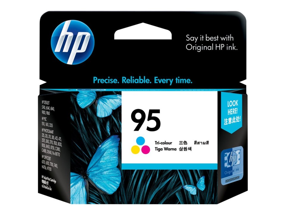 HP Inkjet Ink Cartridge 95 Tri Colour