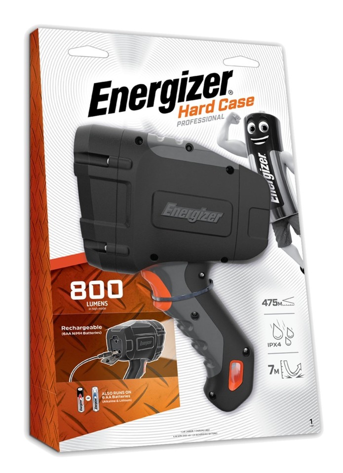 Energizer Hardcase Led Rechargeable Spotlight