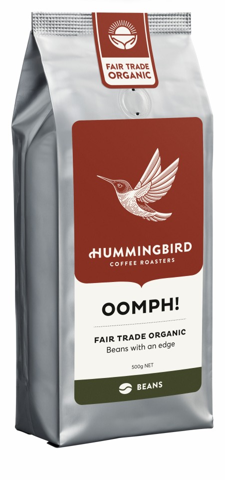 Hummingbird Oomph Coffee Beans 500g
