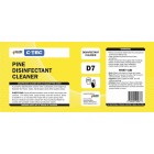 C-TEC Pine Disinfect Label - Sheet of 3 image