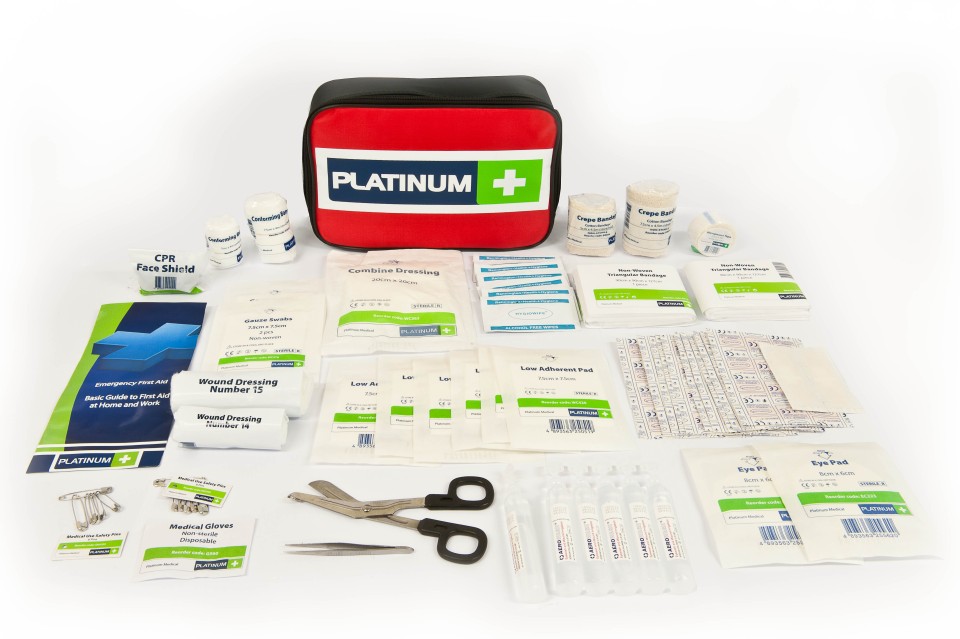 Platinum Medium Workplace First Aid Kit Softpack