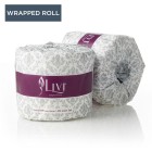 Livi Impressa Toilet Tissue Embossed 2 Ply White 400 Sheets per Roll 3007 Carton of 48 image