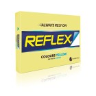 Reflex Colours Tinted Copy Paper A4 80gsm Yellow Ream 500 image