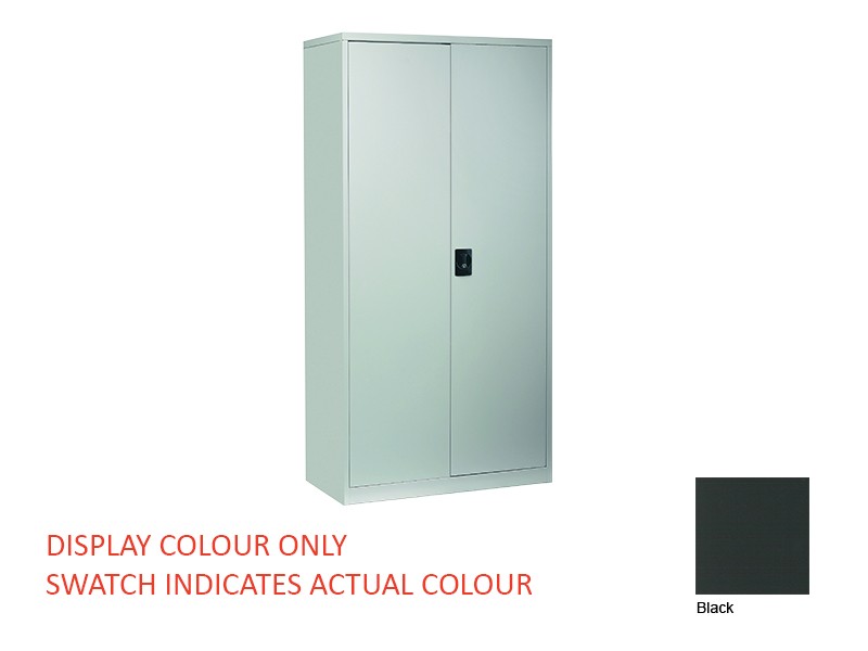 Proceed Storage Cabinet 3 Adjustable Shelves 900Wx1800Hmm Black