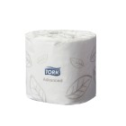 Tork Soft Conventional Toilet Roll 2 Ply White 400 Sheets Per Roll 0000234 Carton Of 48 image