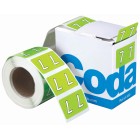 Codafile Numeric Lateral Labels Number 7 25mm Roll 500 image
