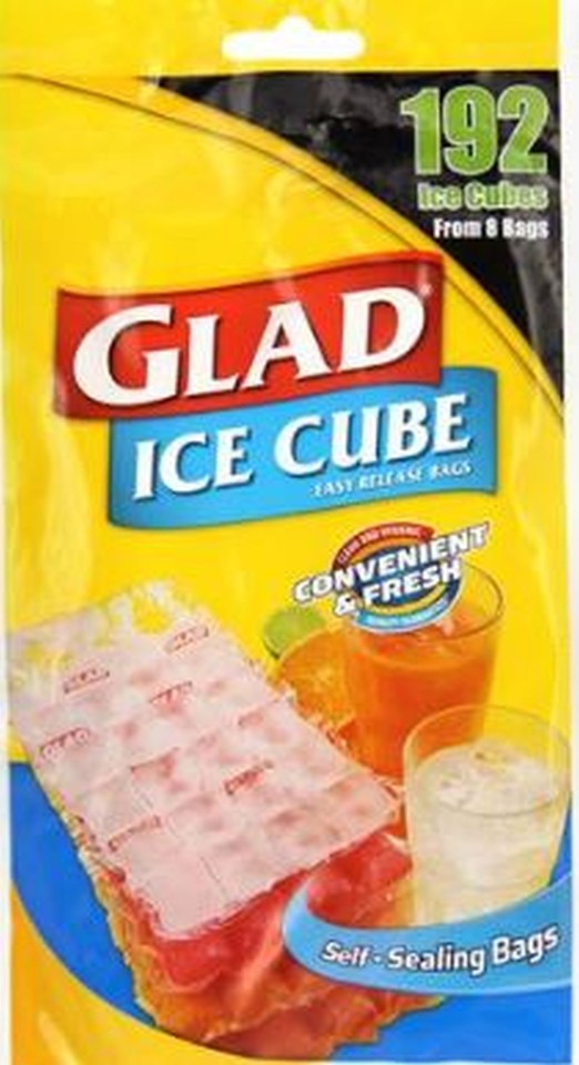 Glad Ice Cube Bags 