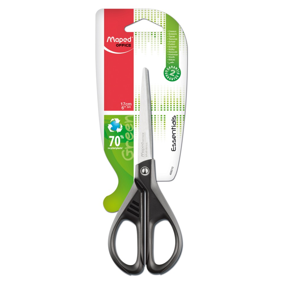 Maped Essentials Scissors 170mm Green