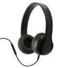 Moki Flip Headphones With In-line Mic Black image