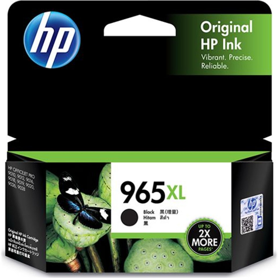 HP Inkjet Ink Cartridge 965XL High Yield Black
