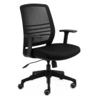 Chair Solutions Cobi Mesh Chair Black Fabric image