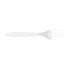 Huhtamaki Plastic Forks White Pack 100