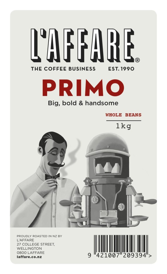 L'affare Primo Coffee Beans 1kg