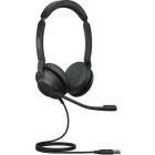 Jabra Evolve2 30 MS USB-A Stereo Wired Headset Black image