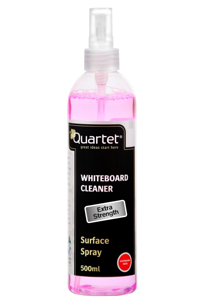 Quartet Whiteboard Cleaner Extra Strength 500ml