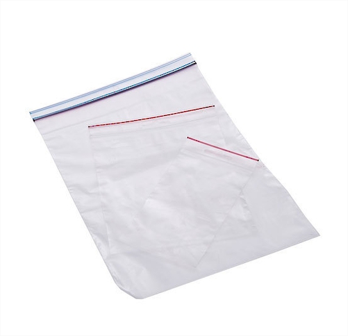 First Aid Seal Bag Click 230x305mm Clear