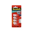 Scotch Super Glue Single Use Drops 0.5g x 4 Tubes image