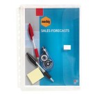 Marbig Binder Document Wallet A4 Clear Pack 10 image