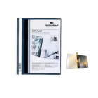 Durable Presentation Folder Extra Wide A4 Clear Blue image