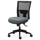 Chair Solutions Team Air Mesh Heavy Duty Chair 3 Lever Sky Fabric image