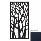 Acoustic Hanging Carved Panel 1200Wx2400Hmm Design 1 Navy Peony image