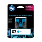HP Inkjet Ink Cartridge 02 Cyan image