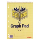 Spirax No.585 A4 Top Opening 30 Leaf 297X207mm Graph Pad image