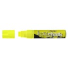 Texta Liquid Chalk Marker Wet-Wipe Jumbo Chisel Tip 15.0mm Yellow image