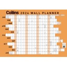 Collins 2024 Wall Planner A3 Orange image