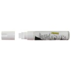 Texta Liquid Chalk Marker Wet-Wipe Jumbo Chisel Tip 15.0mm White image
