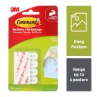3M Command Poster Strips White Pack 12 image