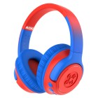 Moki Mixi Kids Volume Limited Wireless Headphones Blue Red image