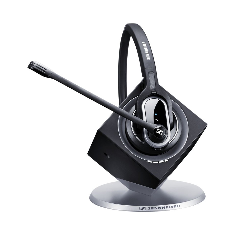 EPOS Sennheiser Headset Impact DW Pro 1 Monaural Wireless Headset With Base Station For Phone Only