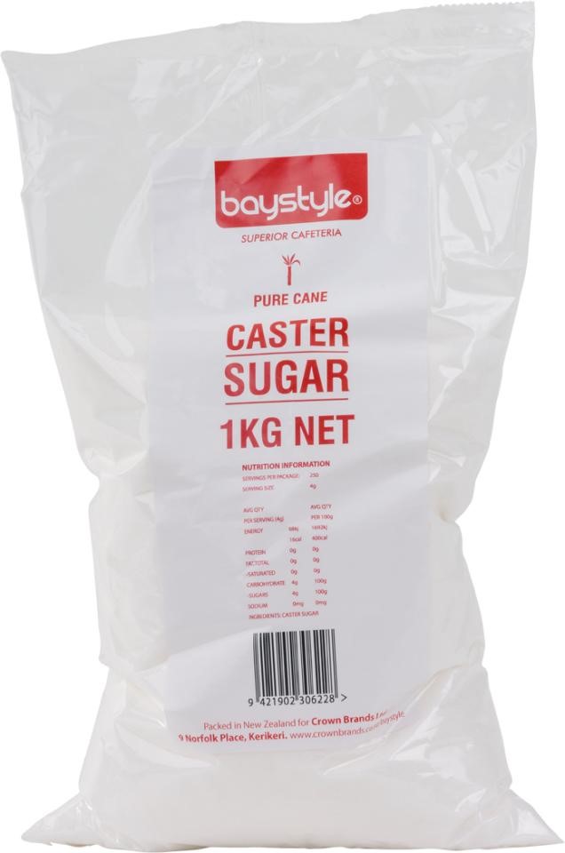Baystyle Caster Sugar 1kg Bundle of 15