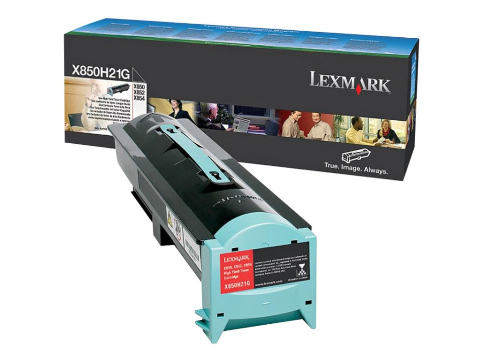 Lexmark Laser Toner Cartridge X850H21G Black
